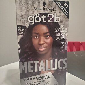 Schwarzkopf Got2b Metallics Purple Night M64 permanent hair color